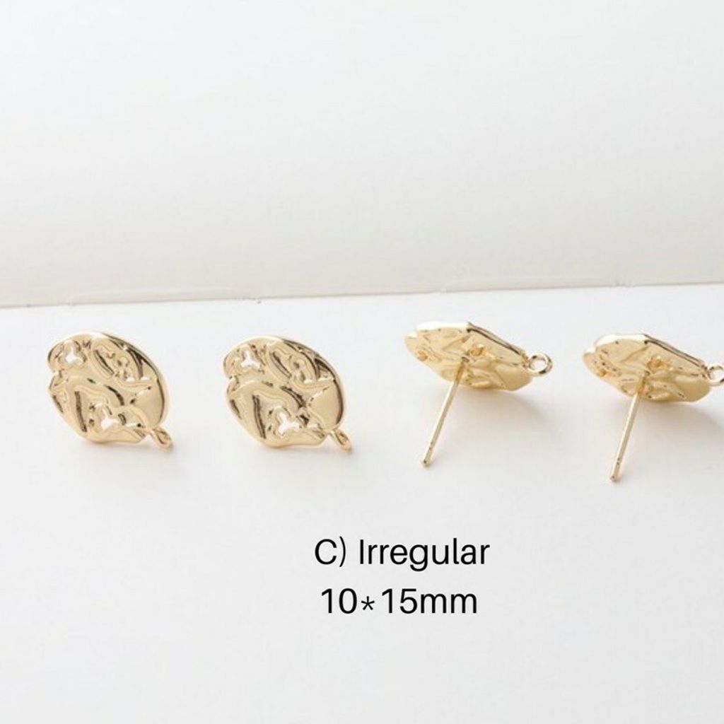 Irregular earring accessories - Irregular