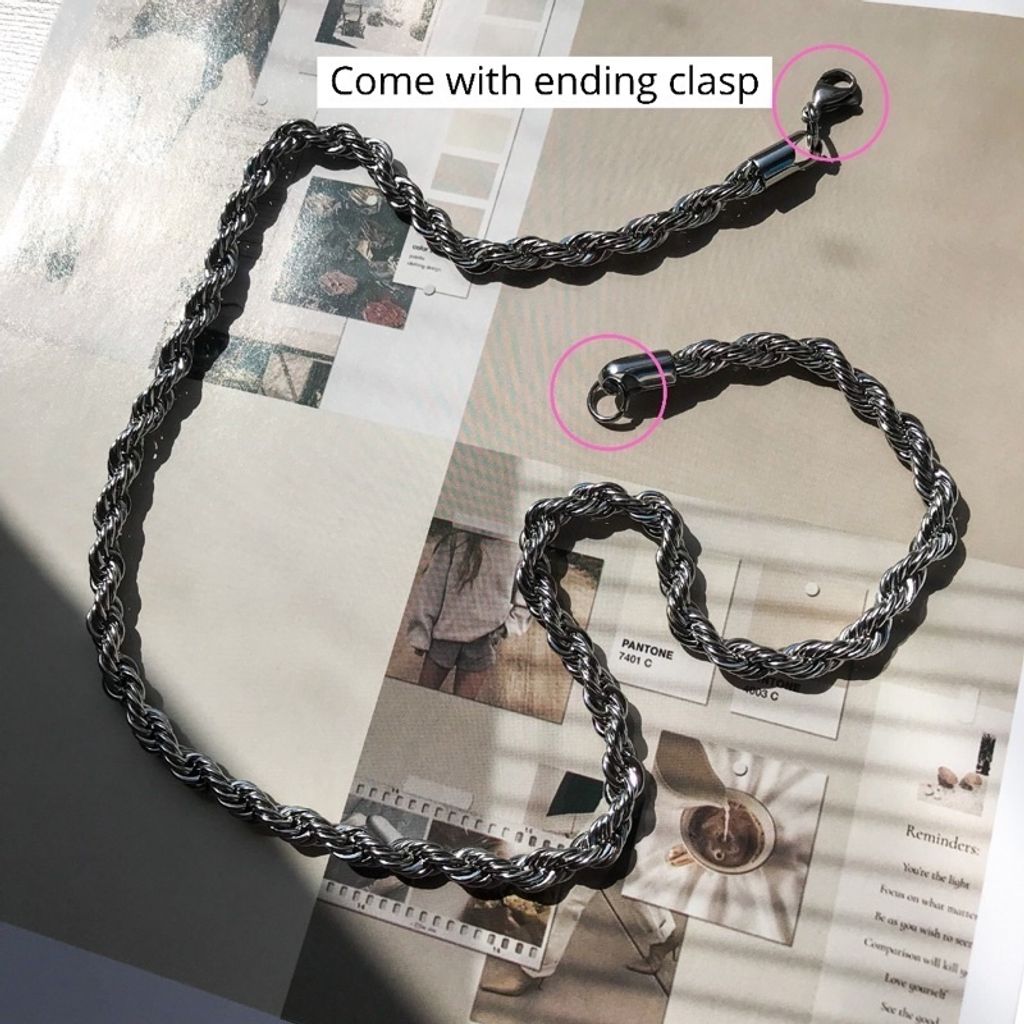 ss rope ending cap