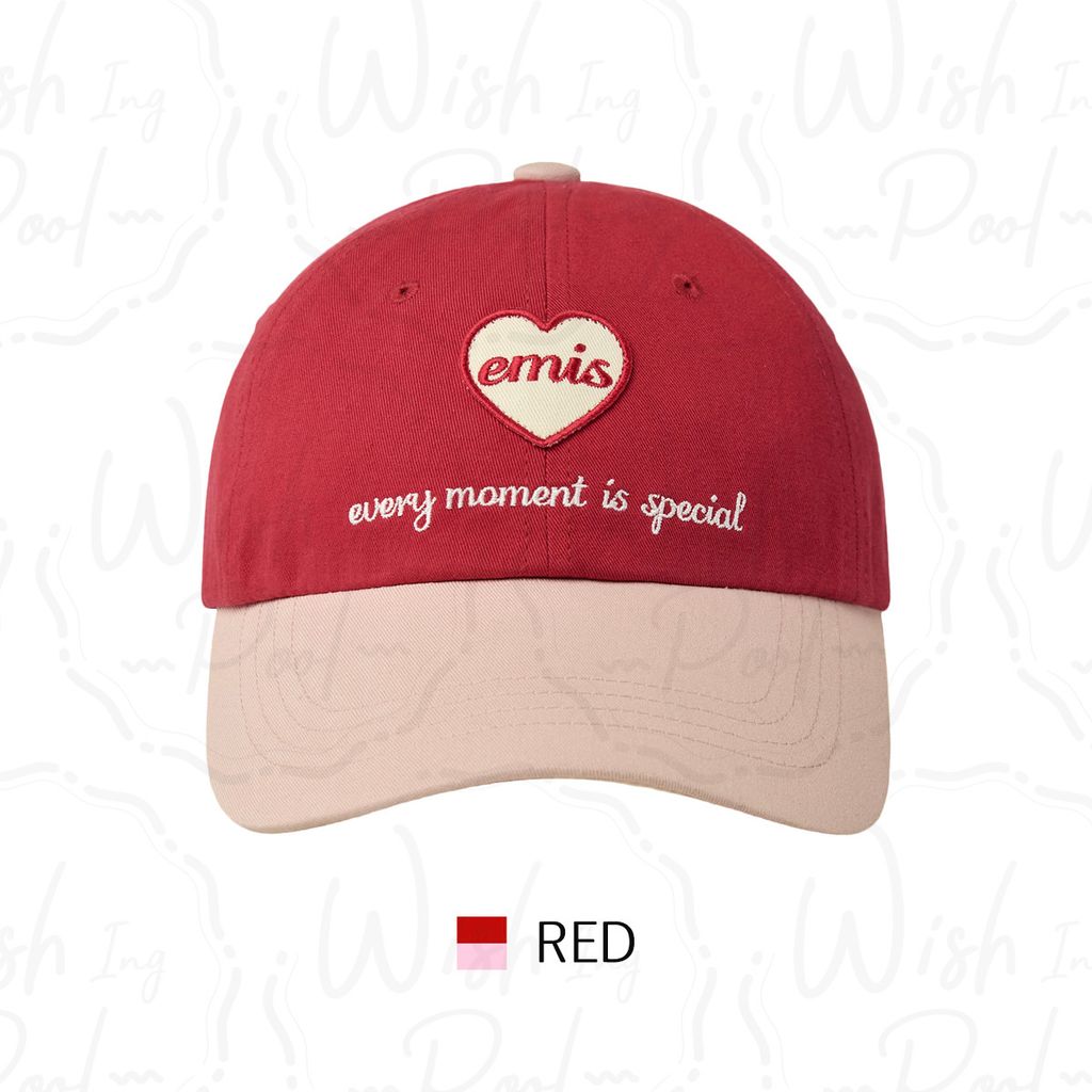 250904-斗俊同款-EMIS愛心LOGO刺繡帽-03-red