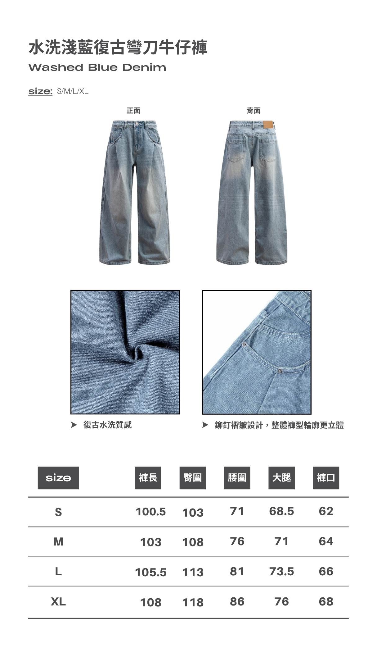 Washed Blue Denim