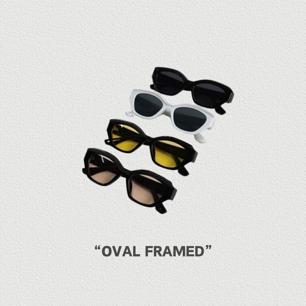 Oval Framed
