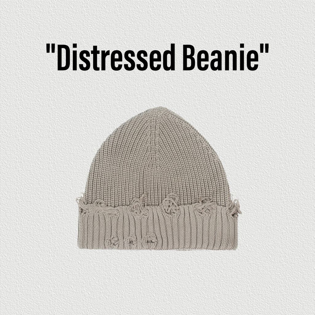 2024 1010 Distressed Beanie 破壞款毛帽