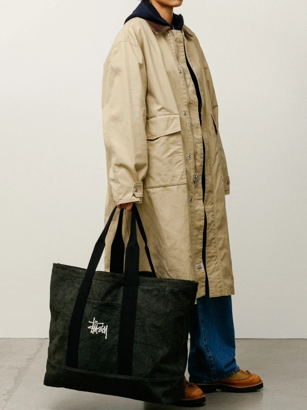 STUSSY【送料込】CANVAS EXTRA LARGE TOTE BAG Stussy LOGO CANVAS EXTRA LARGE TOTE BAG – IAD SELECT SHOP
