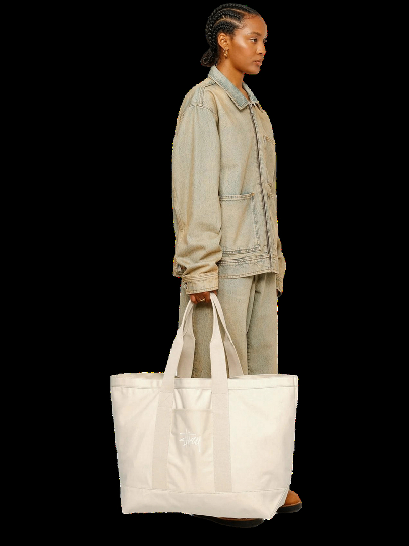 Stussy LOGO CANVAS EXTRA LARGE TOTE BAG – IAD SELECT SHOP