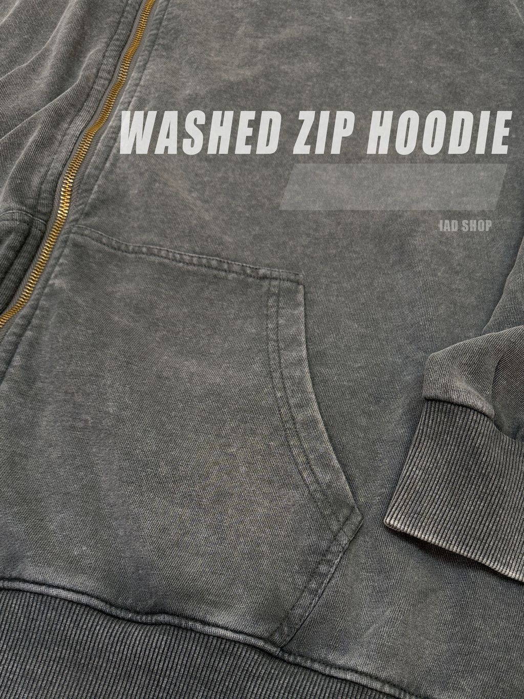 WASHED ZIP 03