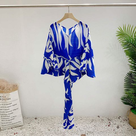 Printed Pleated Kaftan – The KITA Studio