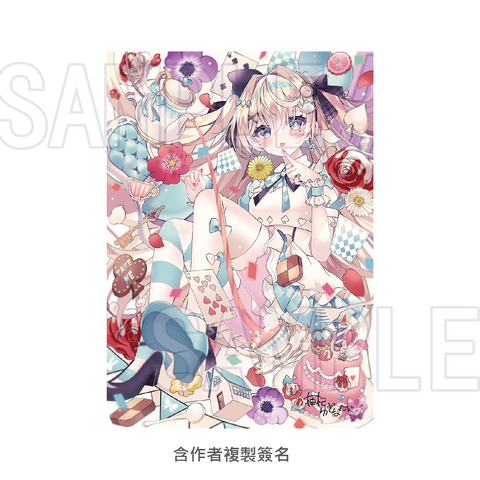 愛麗絲展藝術微噴數位版畫16-雙馬尾愛麗絲