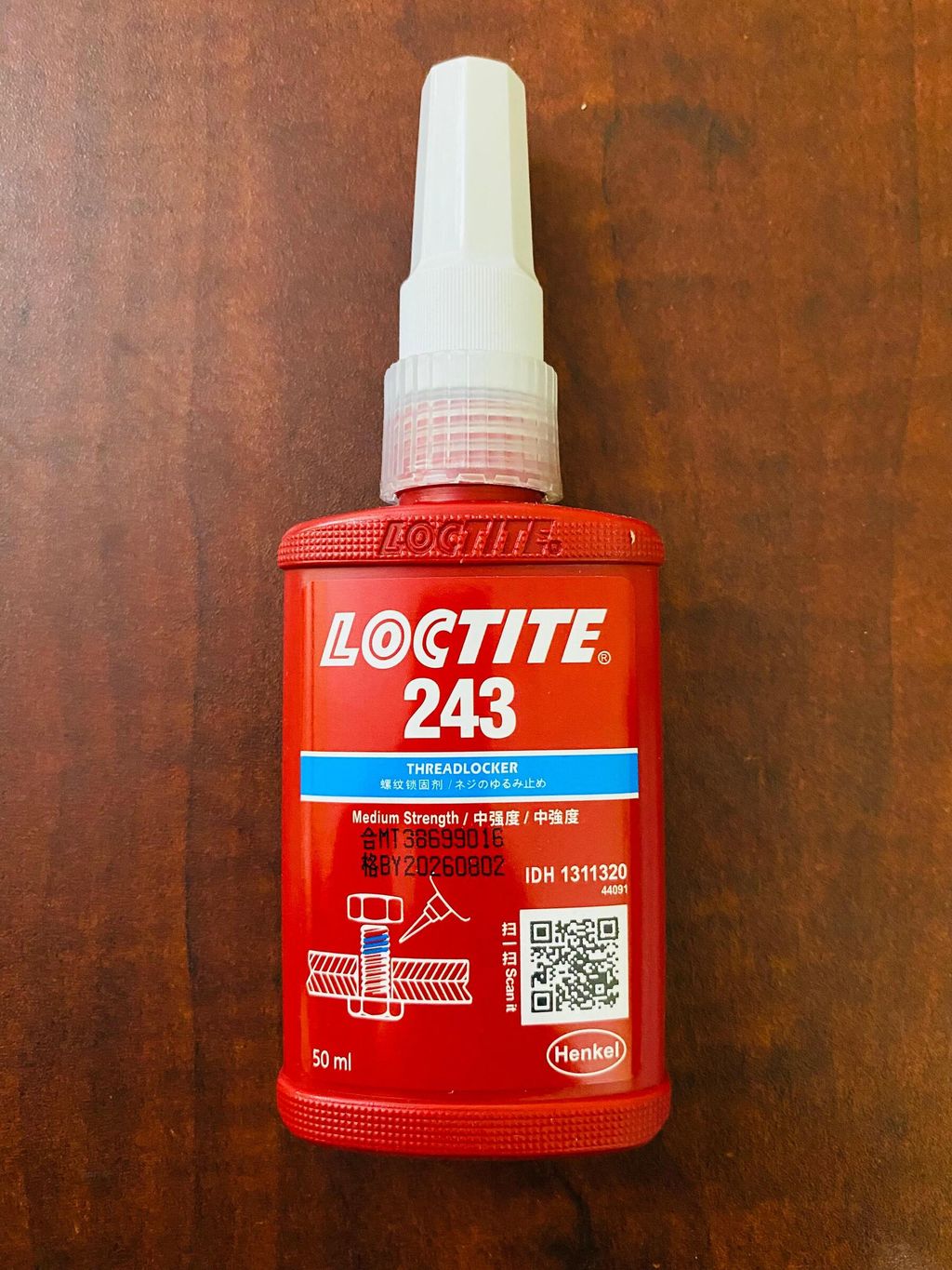 LOCTITIE 243 THREAD LOCKER