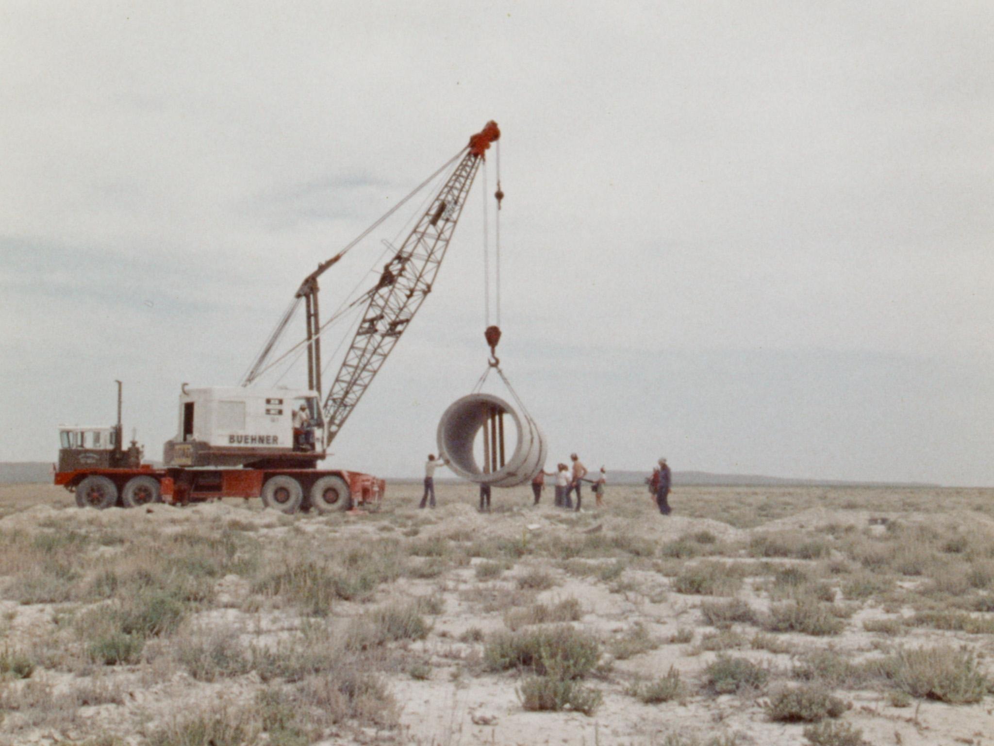 Nancy Holt Sun Tunnels Film 1978