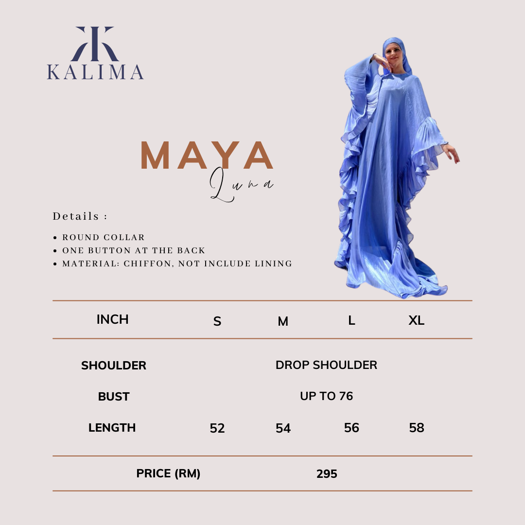 KALIMA SIZE CHART (1)