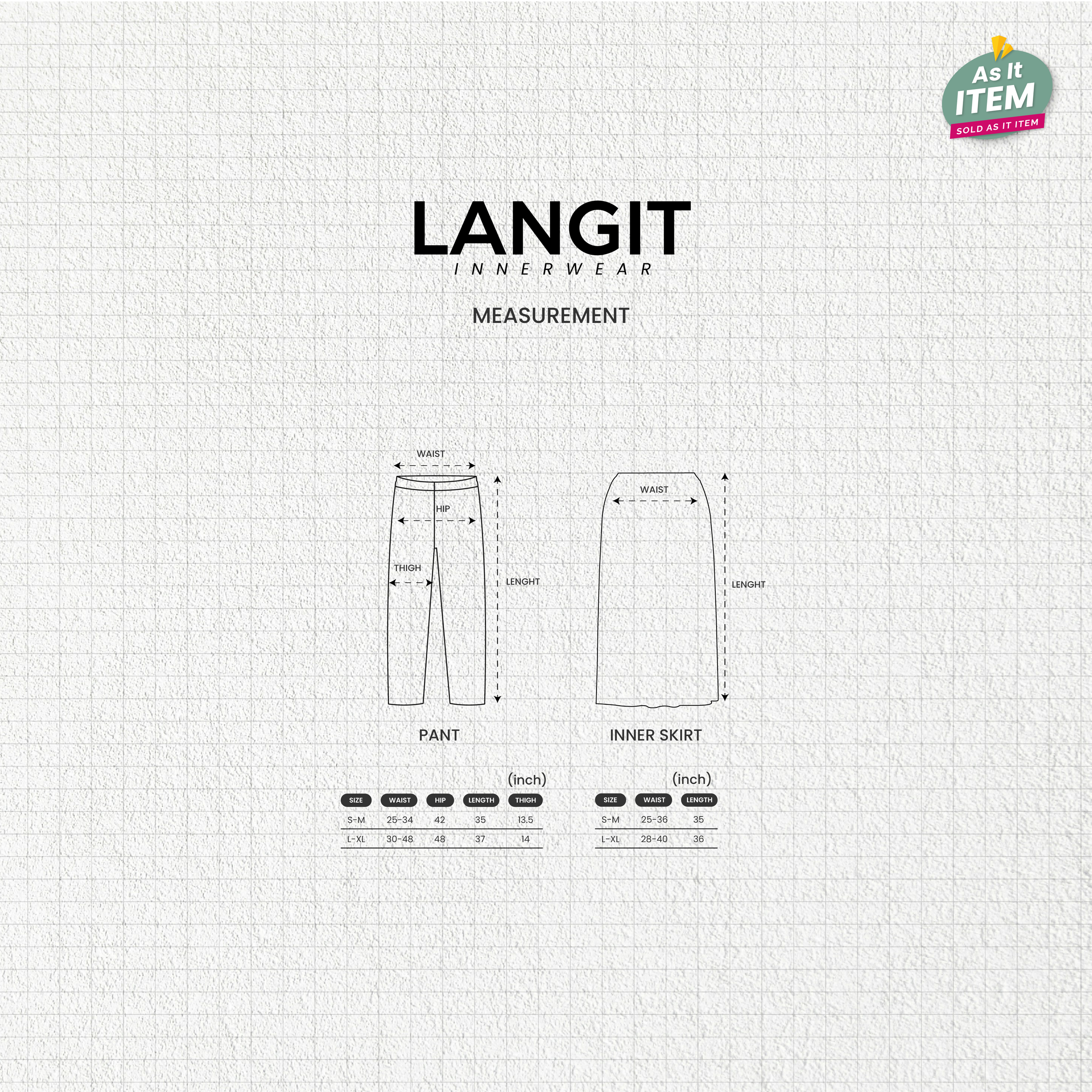 as is item langit_As Is I copy 7