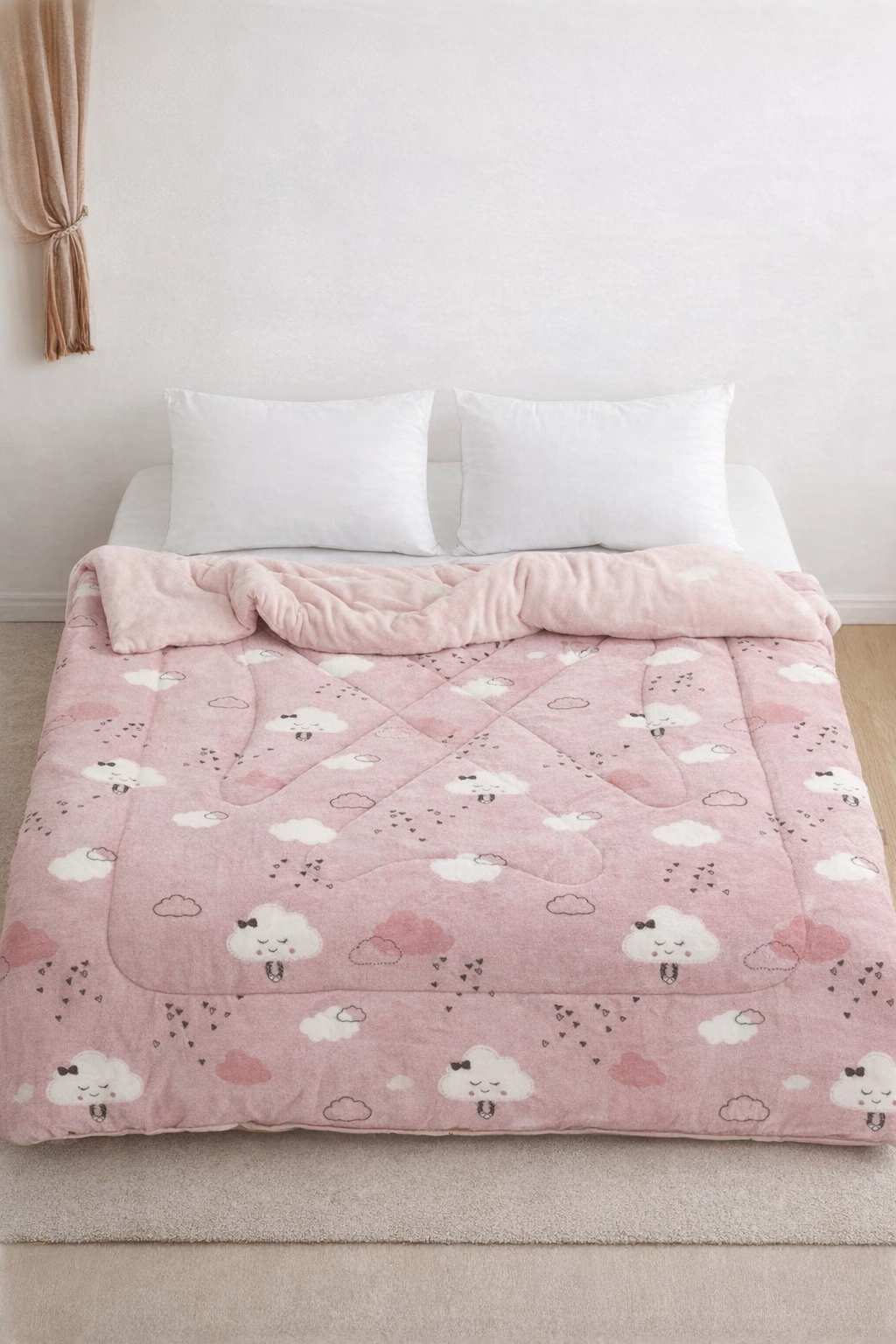 Plush pink clouds and sleeping sheep(1)