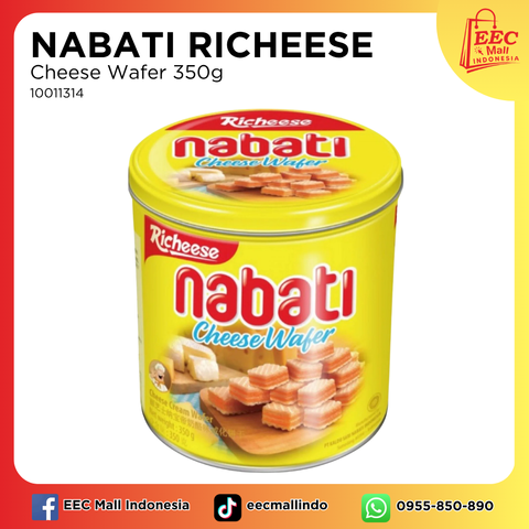 10011314 NABATI RICHEESE Cheese Wafer 350g