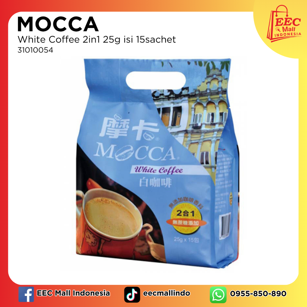31010054MOCCA White Coffee 2in1_25g1512