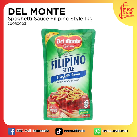20060003 DEL MONTE Spaghetti Sauce Filipino Style 1kg