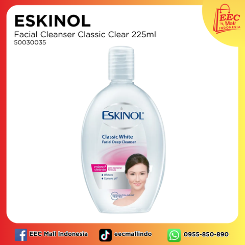 50030035 ESKINOL Facial Cleanser Classic Clear 225ml