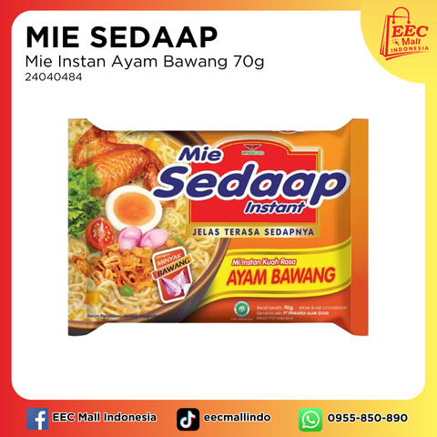 24040484 MIE SEDAAP Mie Instan Ayam Bawang 70g