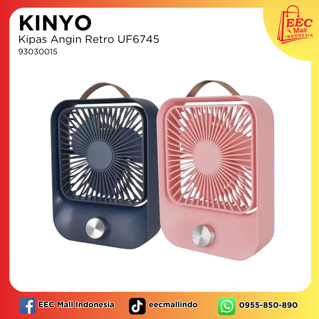 93030015 KINYO Kipas Angin Retro UF6745