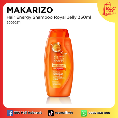 50020211 MAKARIZO Hair Energy Shampoo Royal Jelly 330ml