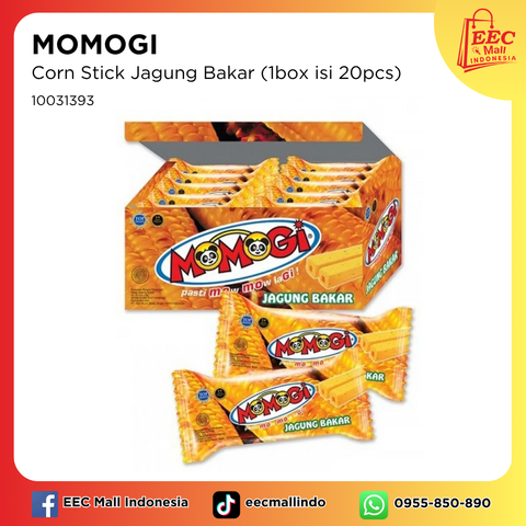 10031393 MOMOGI Corn Stick Jagung Bakar (1box isi 20pcs)