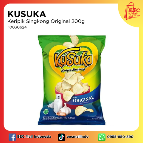 10030624 KUSUKA Keripik Singkong Original 200g
