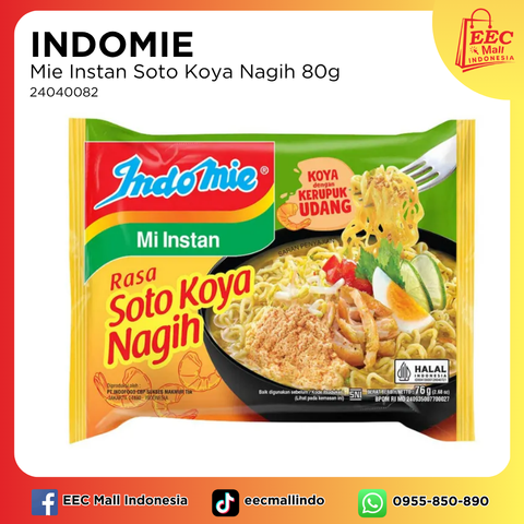 24040082 INDOMIE Mie Instan Soto Koya Nagih 80g