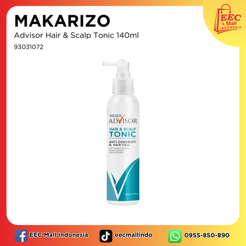 93031072 MAKARIZO Advisor Hair & Scalp Tonic 140ml