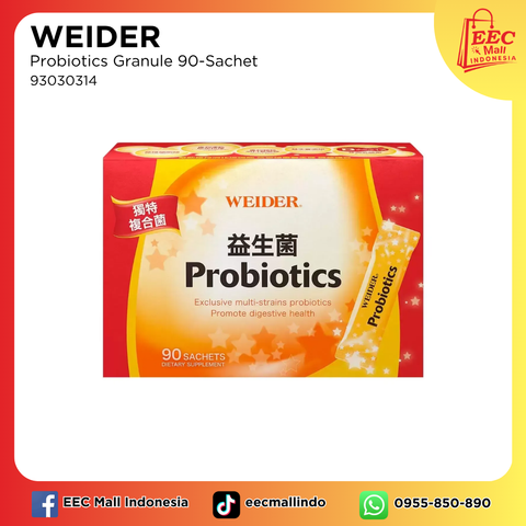 93030314 WEIDER Probiotics Granule 90-Sachet