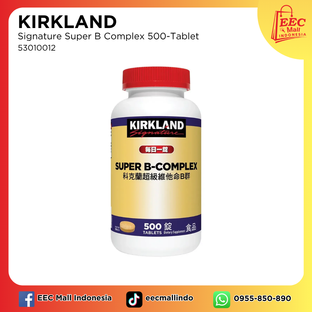 53010012 KIRKLAND Signature Super B Complex 500-Tablet