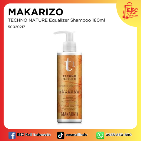 50020217 MAKARIZO TECHNO NATURE Equalizer Shampoo 180ml
