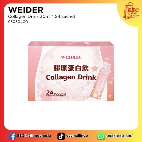 93030400 WEIDER Collagen Drink 30ml  24 sachet