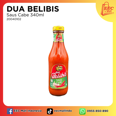 20040102 DUA BELIBIS Saus Cabe 340ml