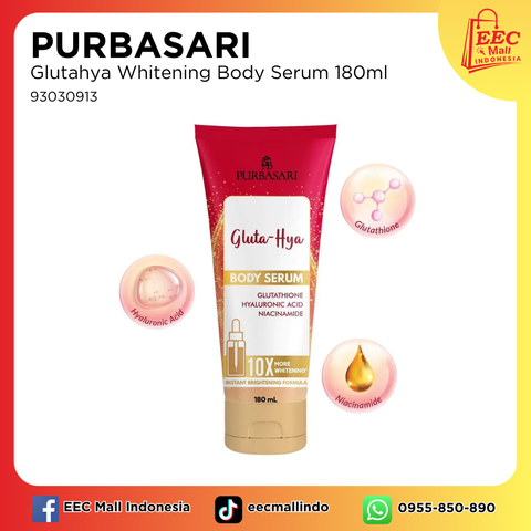 93030913 PURBASARI Glutahya Whitening Body Serum 180ml