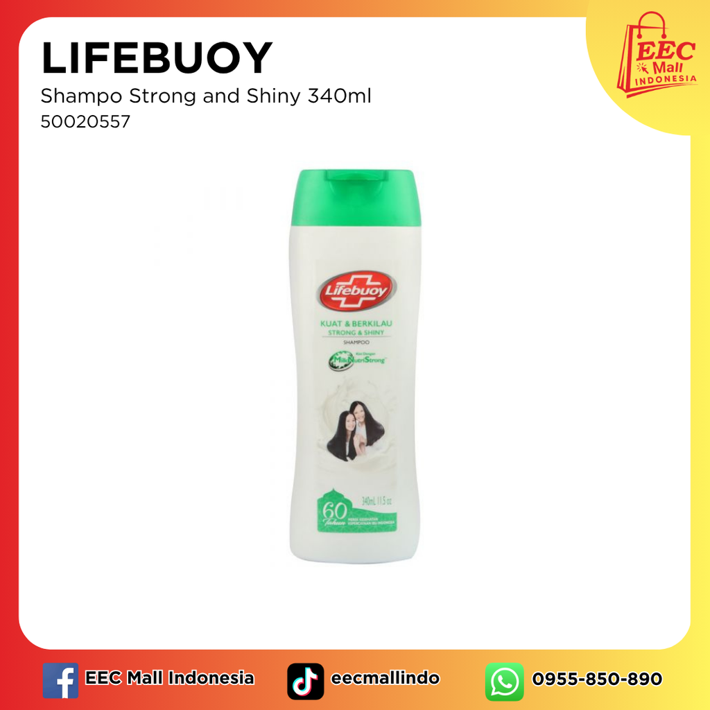 50020557LIFEBUOY Shampoo Strong & Shiny_340ml18