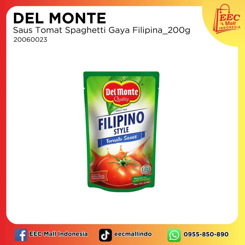 20060023  DEL MONTE Tomato Sauce Filipino Style_200g48