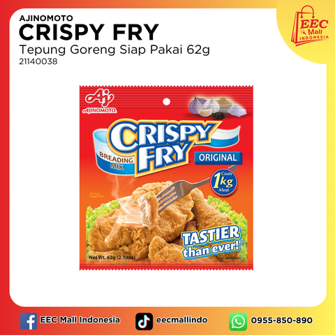 21140038  AJINOMOTO Crispy Fry Bread Mix Original_65g182