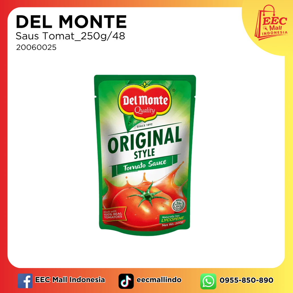 20060025  DEL MONTE Tomato Sauce_250g48