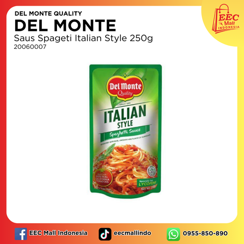 20060007  DEL MONTE Spaghetti Sauce Italian Style_250g24