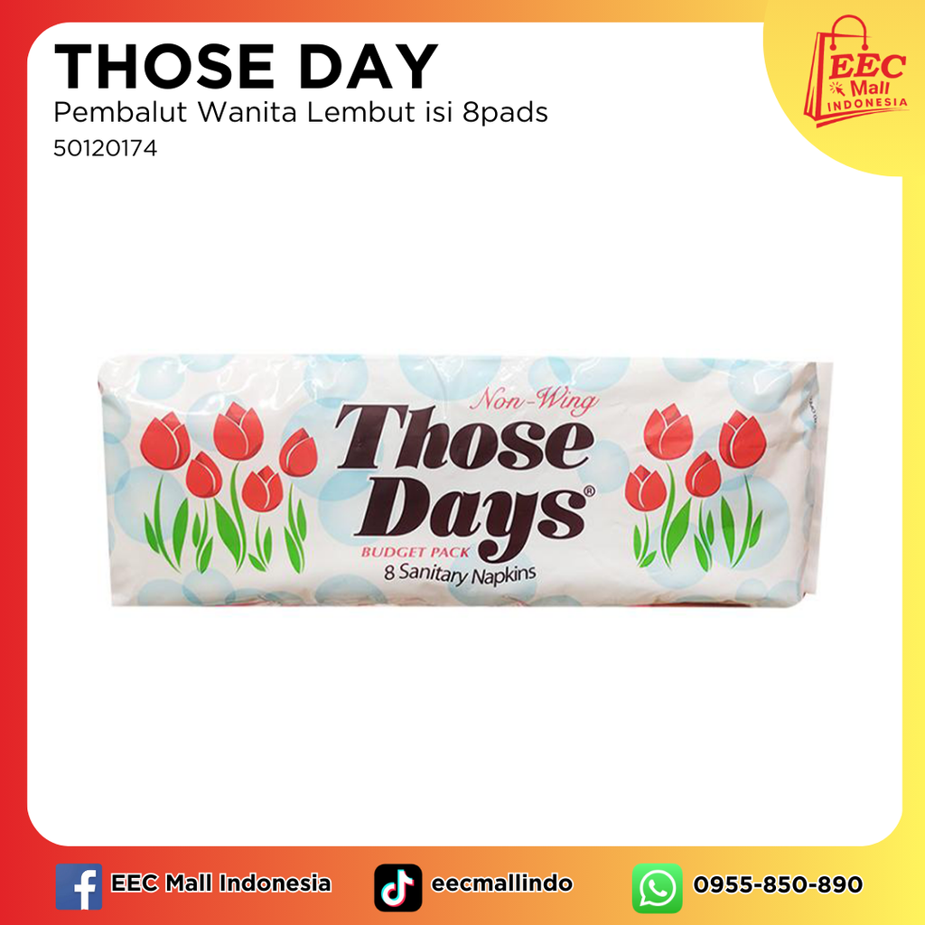 50120174 THOSE DAYS Sanitary Napkin NonWing_8片入