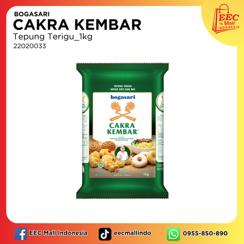 22020033  BOGASARI KUNCI BIRU Tepung Terigu_1kg