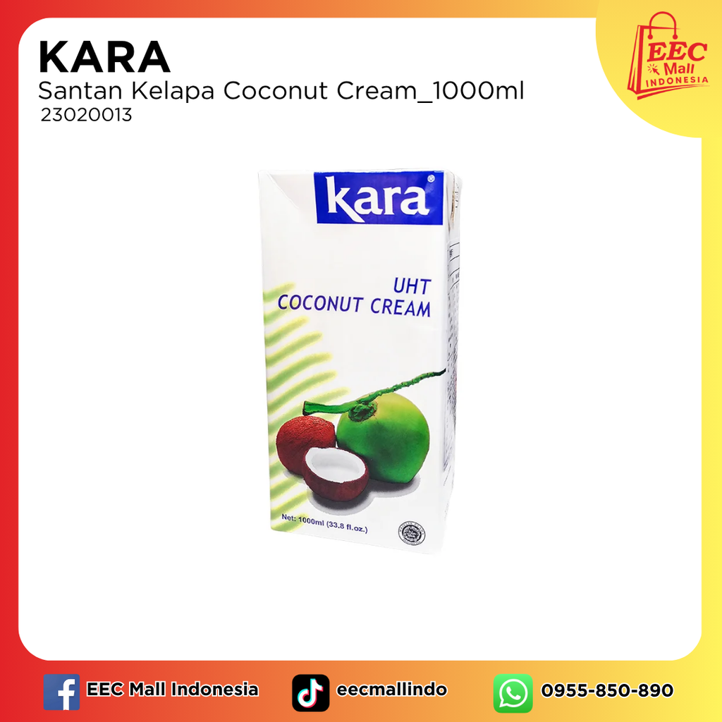 23020013  KARA Santan Kelapa Coconut Cream_1000ml12