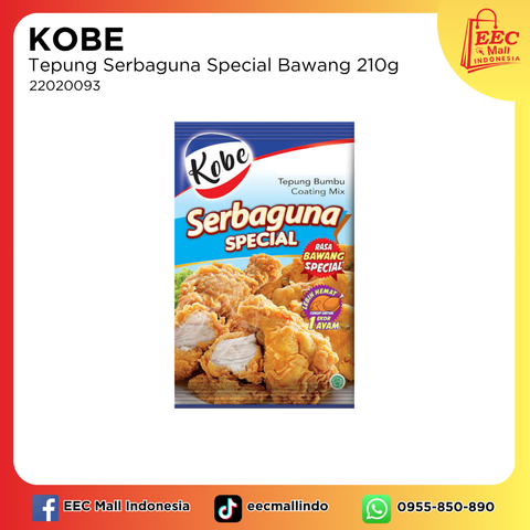 22020093 KOBE Coating Mix Serbaguna Special Bawang 210g
