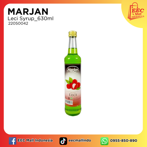 22050042  MARJAN Leci Syrup_630ml