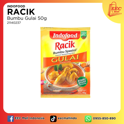21140237 INDOFOOD Instant Seasoning Mix Gulai_50g_24
