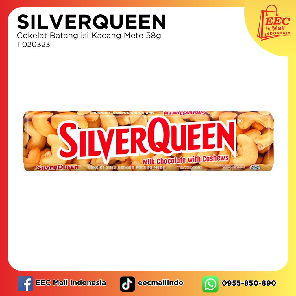 11020323SILVER QUEEN Milk Chocolate Cashew_57g (1)