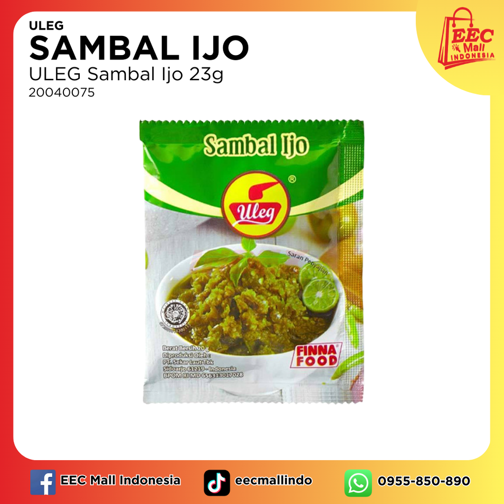 20040075  ULEG Sambal Ijo Asli_20g10