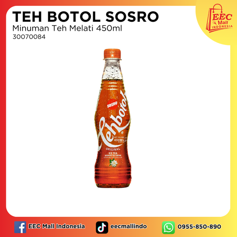 30070084SOSRO TEHBOTOL Jasmine Tea Original_450ml24