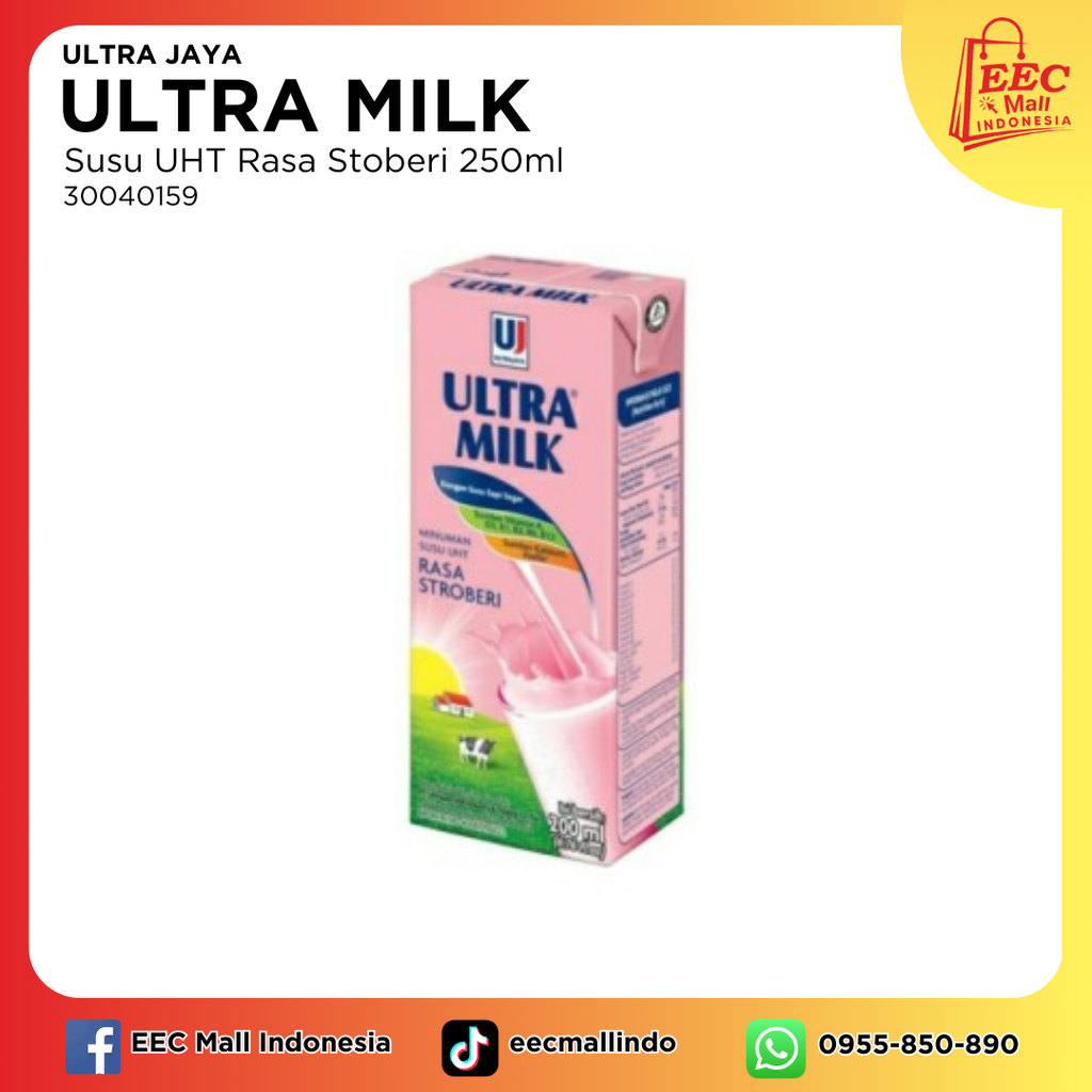 30040159_UJ ULTRA Milk Drink Strawberry_250ml_24