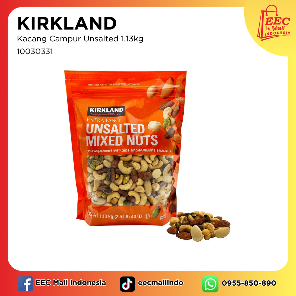 10030331_KIRKLAND Extra Fancy Unsalted Mixed Nuts Pk_1.13kg