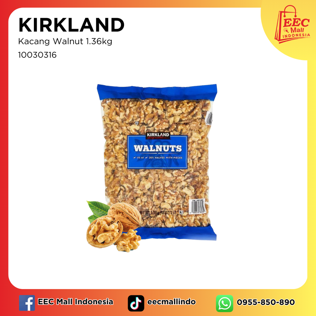 10030316_KIRKLAND Walnuts Pack_1.36kg